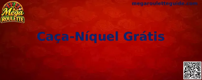 Interface do jogo Mega Roulette e Caça-Níquel Grátis