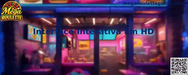 Interface Interativa Em HD Mega Roulette